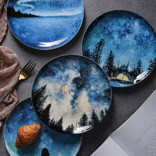 Load image into Gallery viewer, Breakfast Stars Plate Tableware
