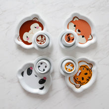 Load image into Gallery viewer, Children Dinnerware Set Ceramic Cartoon Animals