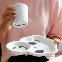 Load image into Gallery viewer, Children Dinnerware Set Ceramic Cartoon Animals