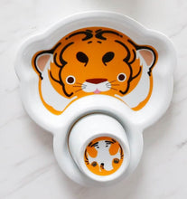 Load image into Gallery viewer, Children Dinnerware Set Ceramic Cartoon Animals