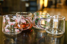 Load image into Gallery viewer, The Flamingo Cartoon Glass Mugs