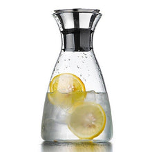 Load image into Gallery viewer, Stainless Steel Clamshell Heat Resistant Iced Coffee or Teapot