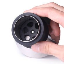 Load image into Gallery viewer, Stainless Steel Clamshell Heat Resistant Iced Coffee or Teapot