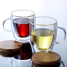 Load image into Gallery viewer, Handmade Exquisite Heat Resistant Double Wall Coffie-Tea Mugs