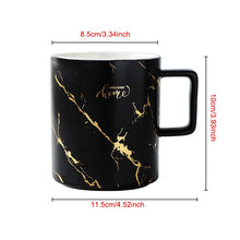 Load image into Gallery viewer, Marble Gold Texture Coffee Mugs
