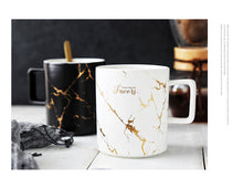 Load image into Gallery viewer, Marble Gold Texture Coffee Mugs
