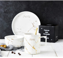 Load image into Gallery viewer, Marble Gold Texture Coffee Mugs