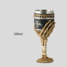 Load image into Gallery viewer, Skull Cocktail Goblet Wine Glass Stainless Steel