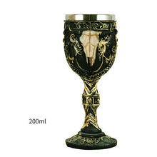Load image into Gallery viewer, Skull Cocktail Goblet Wine Glass Stainless Steel