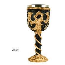 Load image into Gallery viewer, Skull Cocktail Goblet Wine Glass Stainless Steel
