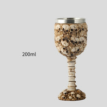 Load image into Gallery viewer, Skull Cocktail Goblet Wine Glass Stainless Steel
