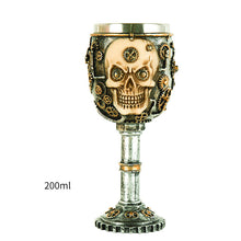 Load image into Gallery viewer, Skull Cocktail Goblet Wine Glass Stainless Steel