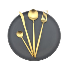 Load image into Gallery viewer, Pure Gold 4pcs Dinnerware