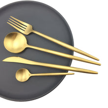 Load image into Gallery viewer, Pure Gold 4pcs Dinnerware