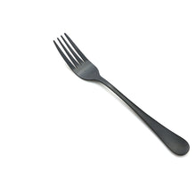 Load image into Gallery viewer, Matte Black Western Plated Tableware Set