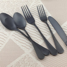 Load image into Gallery viewer, Stainless Steel Cutlery Tableware 5pcs Dinner Set
