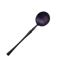 Load image into Gallery viewer, Retro Purple Matte 4/5/6pcs Dinnerware