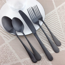 Load image into Gallery viewer, Luxury Stainless Steel 5pcs Dinnerware Set