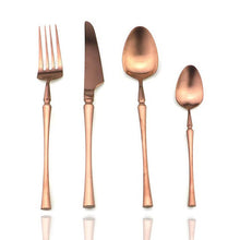 Load image into Gallery viewer, Gorgeous Stainless Steel Golden 32pcs Cutlery Set