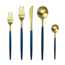 Load image into Gallery viewer, Stylish Matte Rose Flatware 20pcs Set