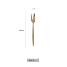 Load image into Gallery viewer, Rose Gold Tableware Set Matte