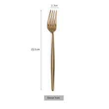 Load image into Gallery viewer, Rose Gold Tableware Set Matte