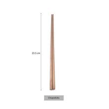 Load image into Gallery viewer, Rose Gold Tableware Set Matte