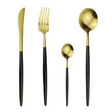 Load image into Gallery viewer, Rose Gold Tableware Set Matte