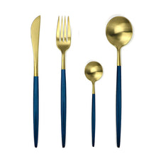 Load image into Gallery viewer, Rose Gold Tableware Set Matte