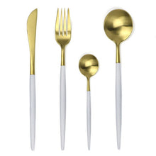 Load image into Gallery viewer, Rose Gold Tableware Set Matte