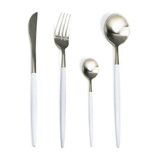 Load image into Gallery viewer, Rose Gold Tableware Set Matte