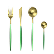 Load image into Gallery viewer, Rose Gold Tableware Set Matte