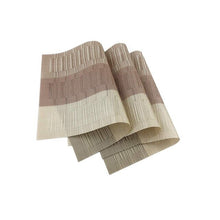 Load image into Gallery viewer, Crossweave Woven Vinyl Non-Slip Insulation Placemat