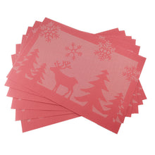 Load image into Gallery viewer, Christmas Tree Snow Red Dining Kitchen Tableware