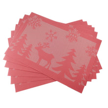 Load image into Gallery viewer, Christmas Tree Snow Red Dining Kitchen Tableware