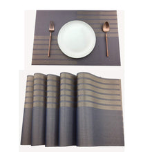 Load image into Gallery viewer, Heat Insulation Stain-Resistant Crossweave Woven Table Mats