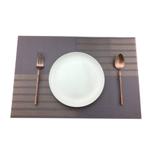 Load image into Gallery viewer, Heat Insulation Stain-Resistant Crossweave Woven Table Mats