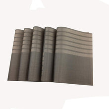 Load image into Gallery viewer, Heat Insulation Stain-Resistant Crossweave Woven Table Mats