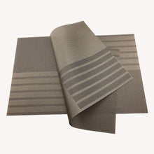 Load image into Gallery viewer, Heat Insulation Stain-Resistant Crossweave Woven Table Mats