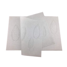 Load image into Gallery viewer, Vinyl Silver Leafs Placemats