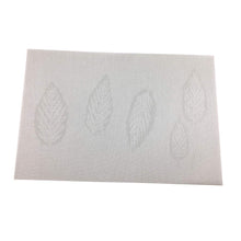 Load image into Gallery viewer, Vinyl Silver Leafs Placemats