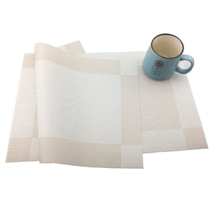 Beige Dining Table Placemat