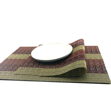 Bamboo Rectangle Dining Table Placemats