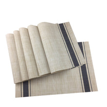 Load image into Gallery viewer, Simple Englant Stripe Placemats