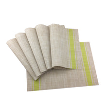 Load image into Gallery viewer, Simple Englant Stripe Placemats