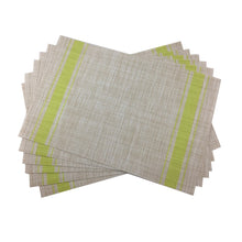 Load image into Gallery viewer, Simple Englant Stripe Placemats