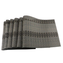 Load image into Gallery viewer, Kitchen Dinning Bamboo Table Placemats