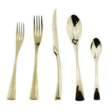 Load image into Gallery viewer, Gold Flatware Set Stainless Steel Tableware