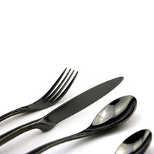 Load image into Gallery viewer, Gold Flatware Set Stainless Steel Tableware