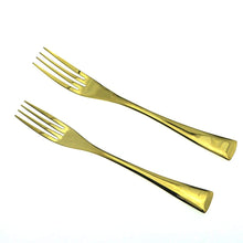 Load image into Gallery viewer, Luxury Stainless Steel Plating Gold Dinnerware Set